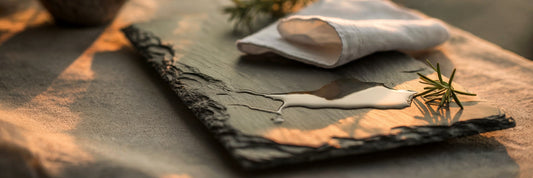 How to Season a Natural Slate Serving Board