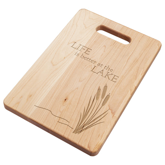 Wild Cattails - Life is Better at the Lake