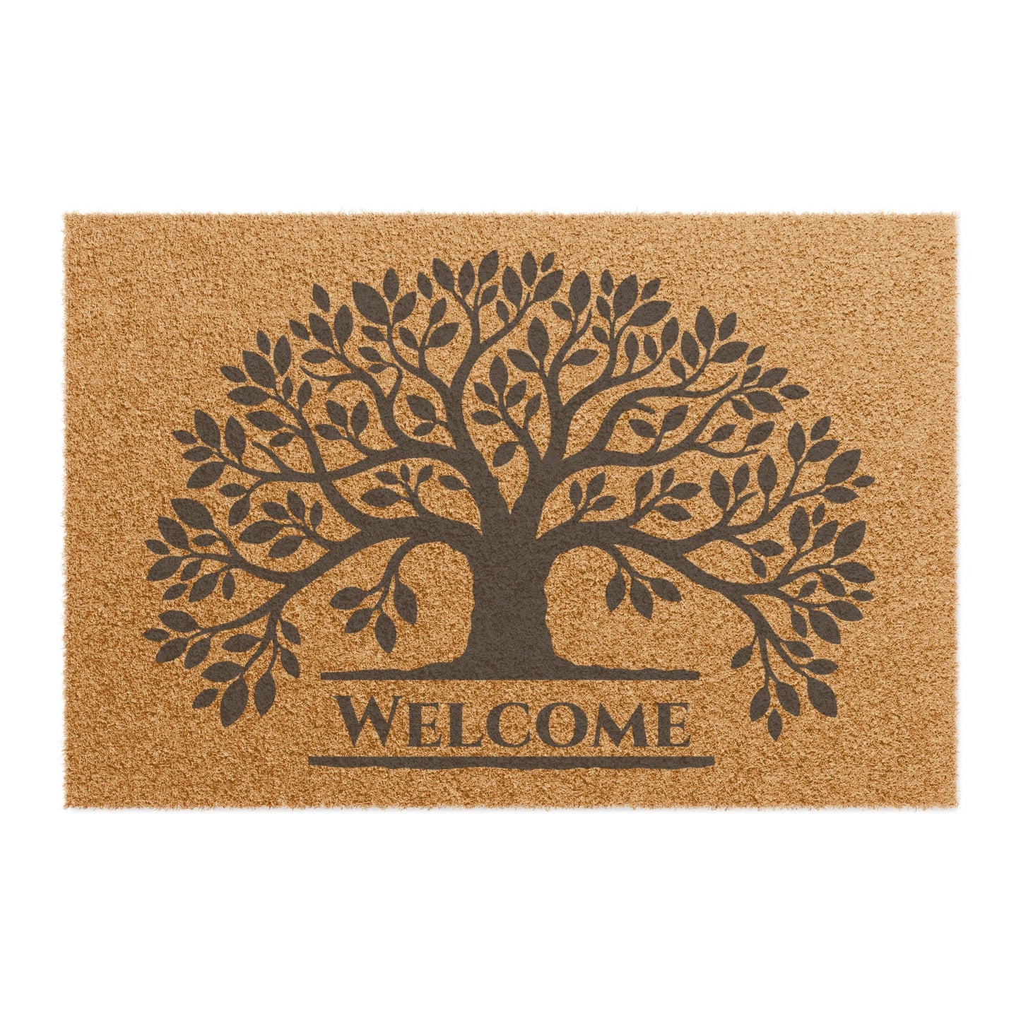 Family Tree Personalized Coir Doormat