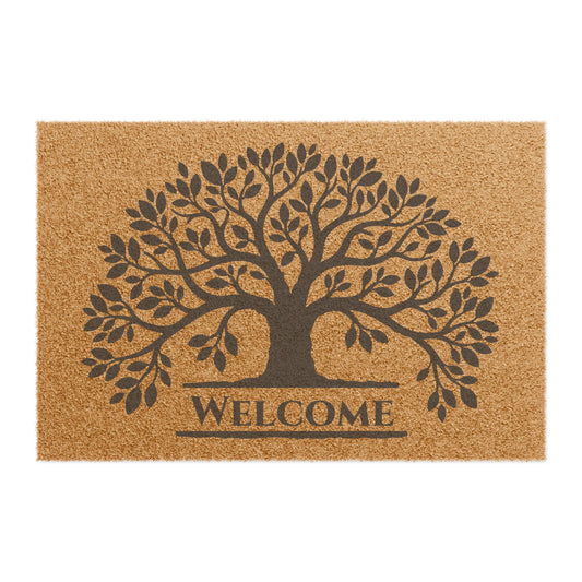Family Tree Personalized Coir Doormat