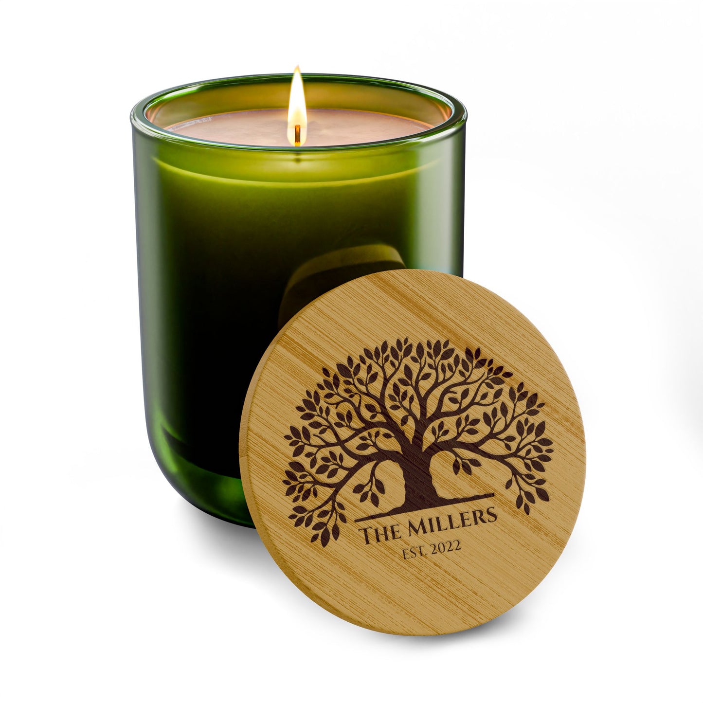 Tree of Life Personalized  Scented Soy Candle
