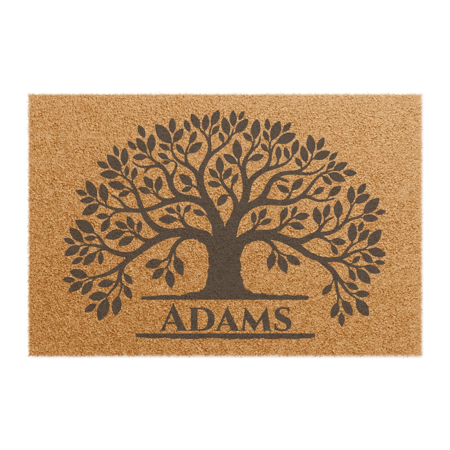 Family Tree Personalized Coir Doormat